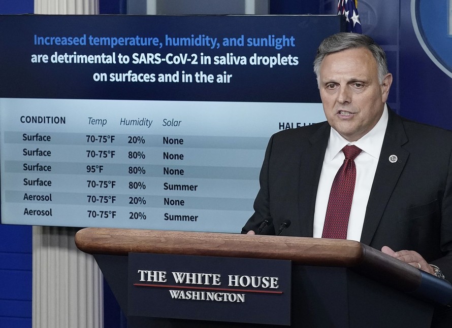 Cố vấn khoa học Williams BryanẢnh: Washington Post
