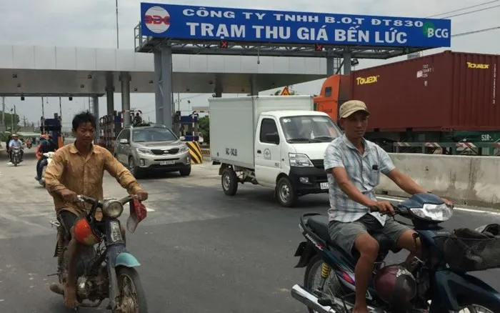Từ 17/6: Giá vé qua trạm BOT 830 Long An cao nhất 165.000 đồng