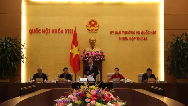 Uỷ ban Thường vụ Quốc hội không đồng ý lùi Dự án Luật Biểu tình