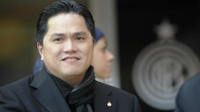 Chủ tịch hiện tại của Inter Erick Thohir. Ảnh: Reuters.