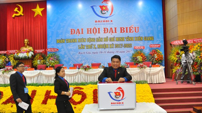 Anh Lê Trung Hồ tái đắc cử Bí thư Tỉnh đoàn Kiên Giang