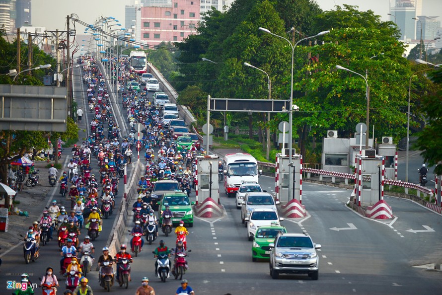 Cầu đường Bình Triệu 2 – một trong 6 dự án BOT bị Thanh tra Chính phủ kết luận là có sai phạm.
