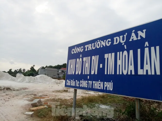Cận cảnh khu đất khiến lãnh đạo Cty Thiên Phú bị bắt