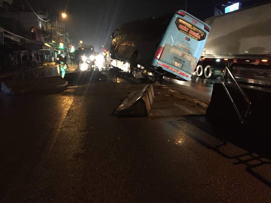  Hiện trường vụ tai nạn