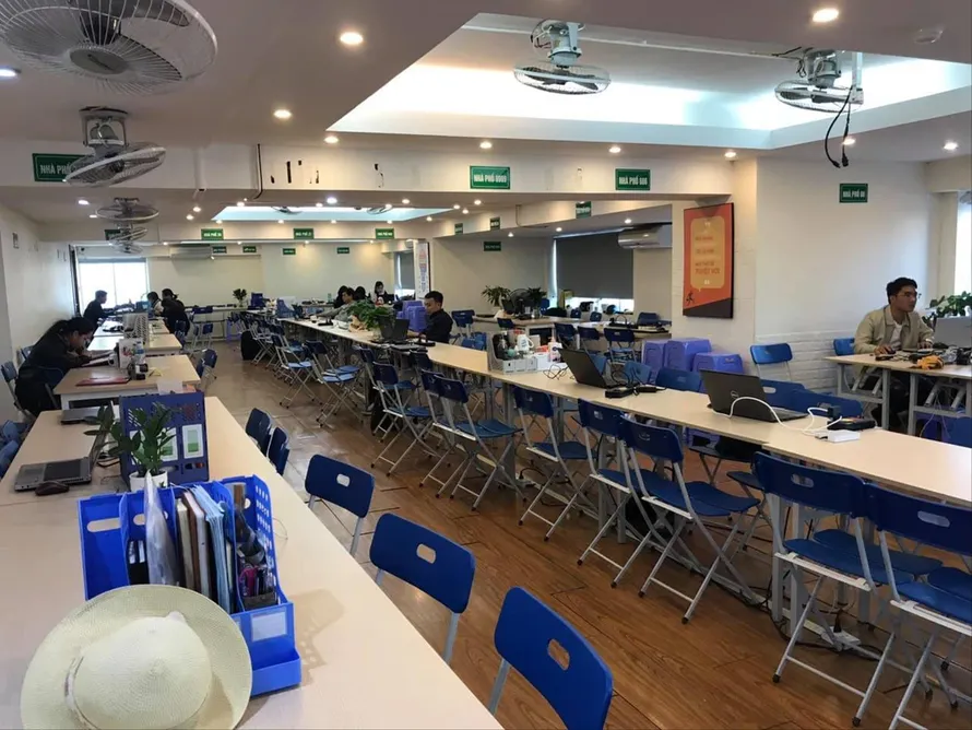 Tầng M vốn là tầng kỹ thuật, sinh hoạt chung của người dân 102 Thái Thịnh đang bị chiếm dụng cho thuê nhiều năm 