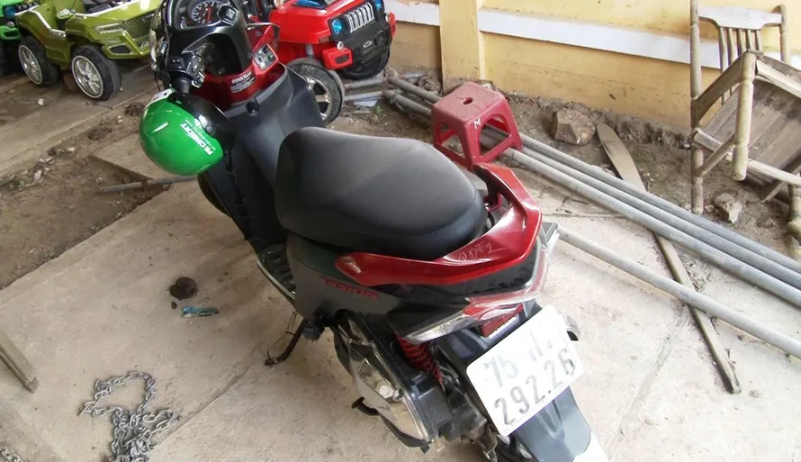 Một trong tang vật là tài sản có giá trị lớn do Văn trộm cắp vào dịp đầu năm mới Mậu Tuất tại Huế được công an thu giữ