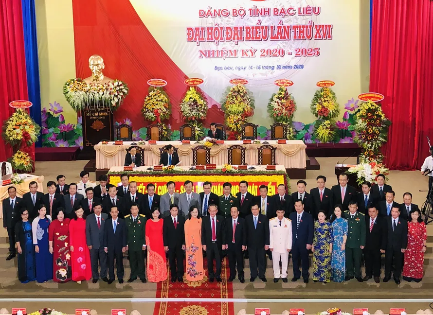 Ban chấp hành Đảng bộ Bạc Liêu nhiệm kỳ 2020- 2025