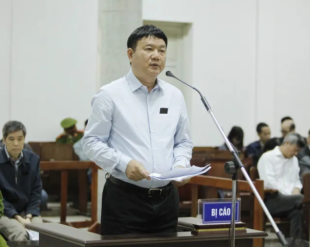 Bị cáo Đinh La Thăng