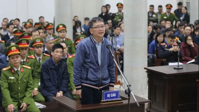 Bị cáo Trịnh Xuân Thanh