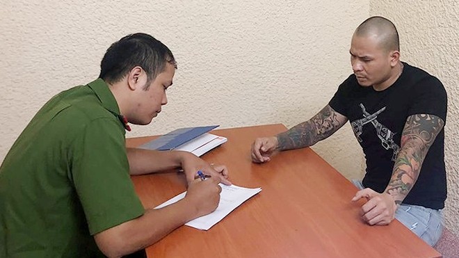 Đối tượng Đỗ Văn Quang tức Quang 'Rambo'
