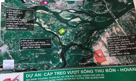 Hội An từ chối đổi đất lấy…cáp treo 