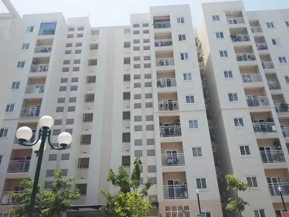 Chung cư Simona nơi xảy ra sự việc. Ảnh: Tr.Định