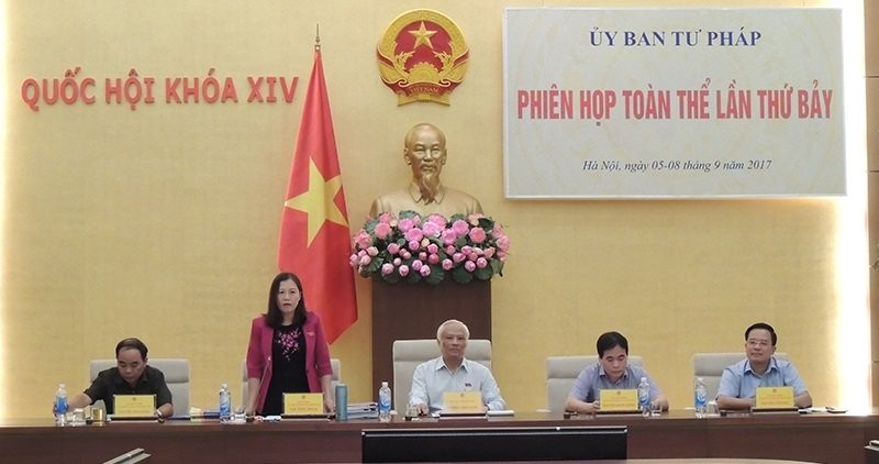 Phiên họp toàn thể lần thứ 7 của UB Tư pháp