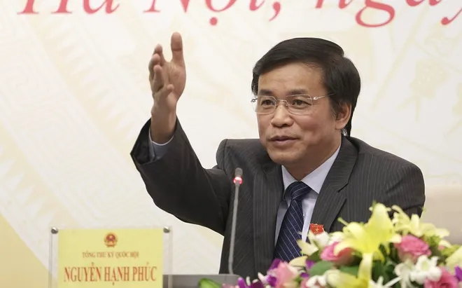 Tổng Thư ký, Chủ nhiệm Văn phòng Quốc hội Nguyễn Hạnh Phúc