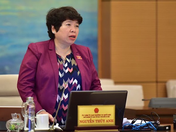 Chủ nhiệm Ủy ban Về các vấn đề xã hội của Quốc hội phát biểu tại phiên họp Uỷ ban Thường vụ