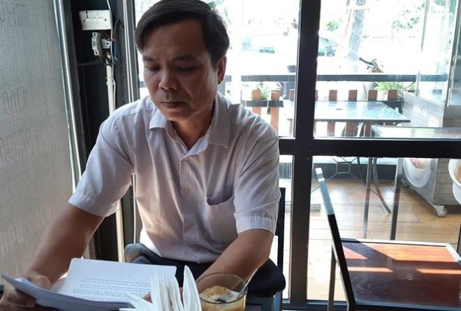 Ông Lương Xuân Bình trò chuyện với Tiền Phong. Ảnh: M.Đ