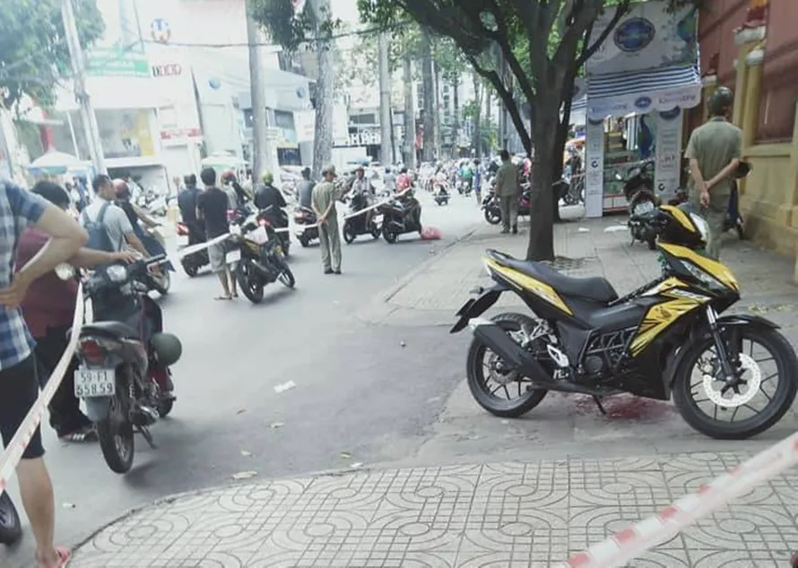 Hiện trường vụ việc.