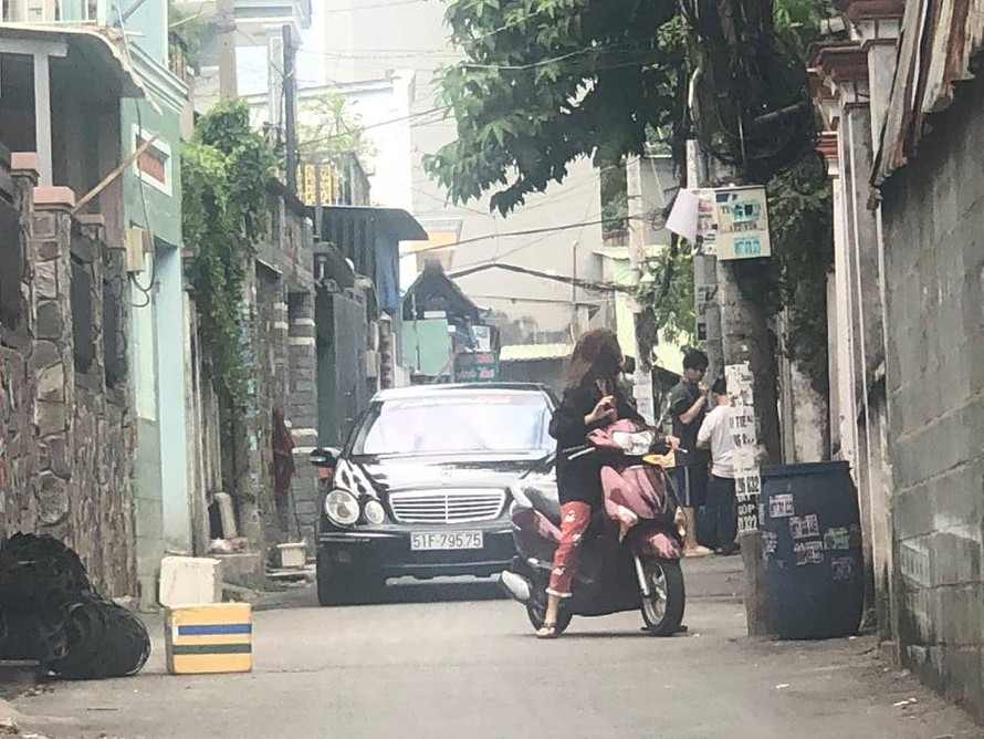 Hiện trường vụ việc.