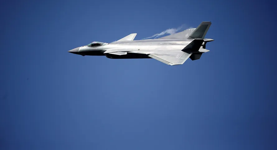 Tiêm kích tàng hình J-20 của Trung Quốc. Ảnh: China Daily