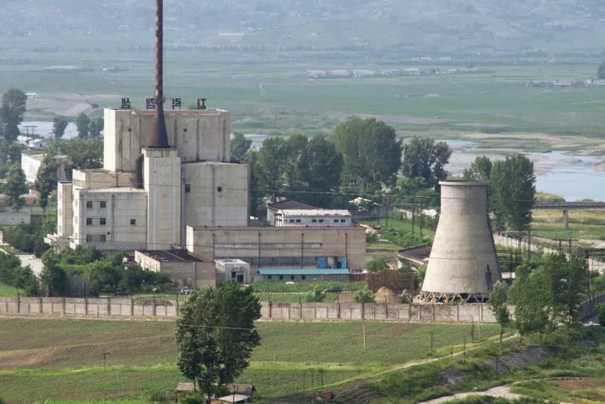 Khu vực Yongbyon. Ảnh: Reuters