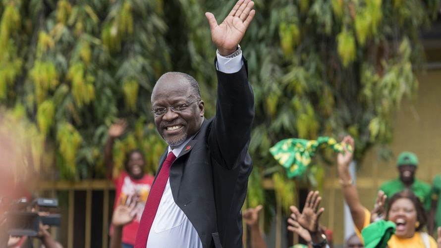 Tổng thống John Magufuli. Ảnh: BBC