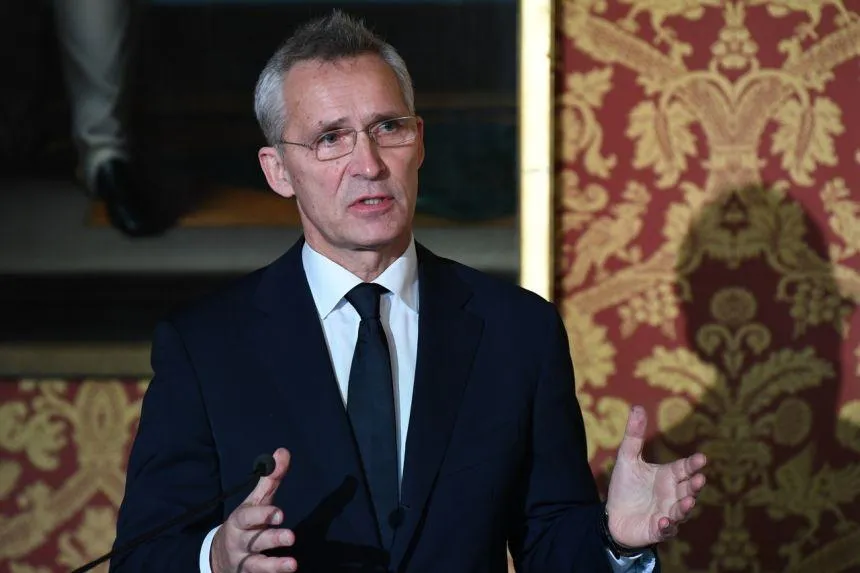 Tổng thư ký NATO Jens Stoltenberg. Ảnh: EPA-EFE