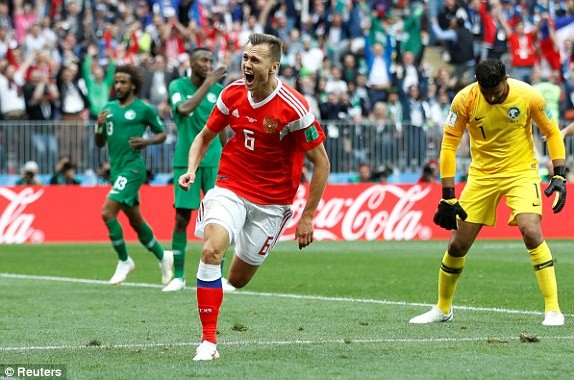Cheryshev lập cú đúp