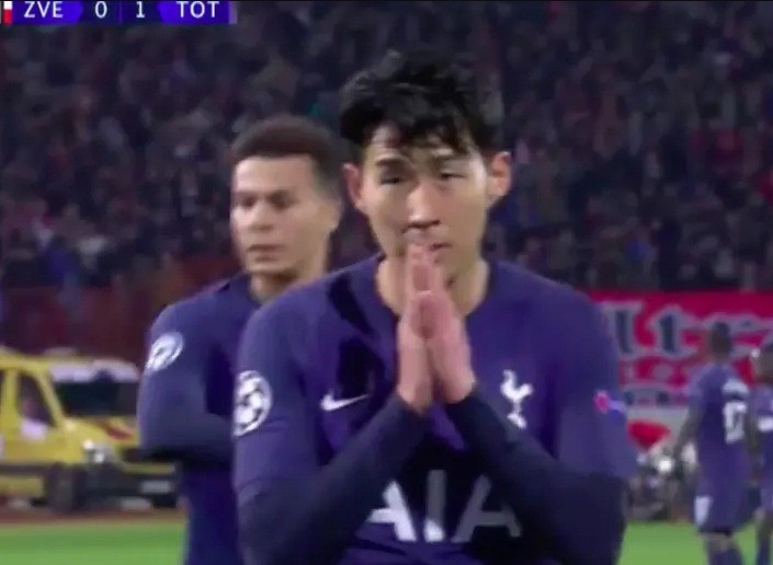 Son Heung-Min một lần nữa gửi lời xin lỗi tới Andre Gomes.