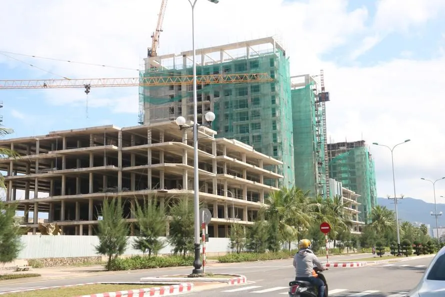 Một góc dự án khu đô thị quốc tế Đa Phước. 