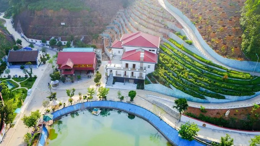 Biệt phủ của ông Phạm Sỹ Quý, nguyên Giám đốc Sở TN&MT Yên Bái gây chú ý dư luận thời gian qua