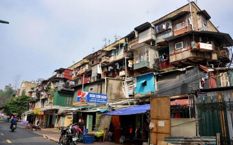 Chung cư cũ tại Hà Nội