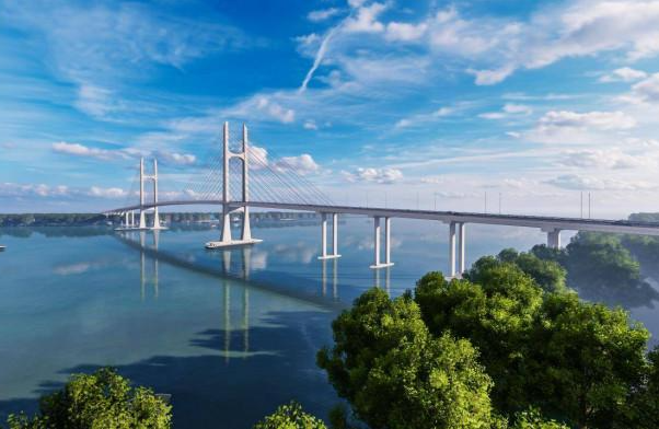 Cầu Rạch Miễu 2: Tiến độ xây dựng vượt kế hoạch, hoàn thành sớm trước Quốc khánh