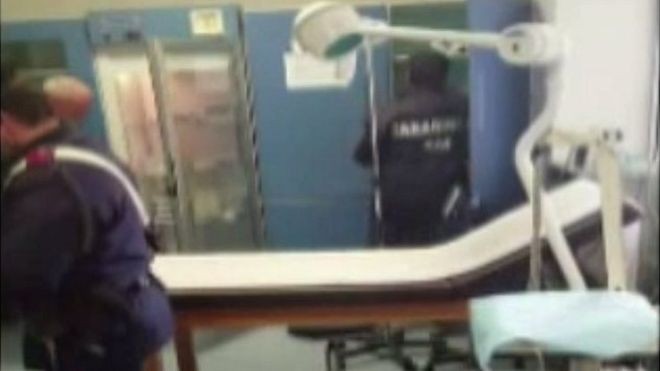 Cảnh sát đã theo dõi tại bệnh viện trong nhiều tháng. Ảnh: BBC