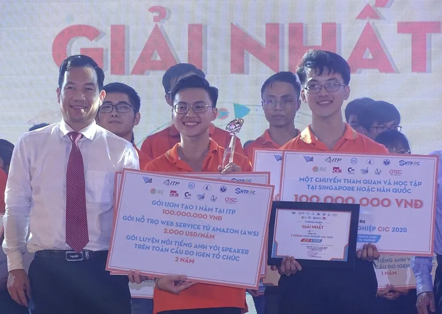 Tìm ra quán quân thắng giải Ý tưởng Khởi nghiệp CiC 2020