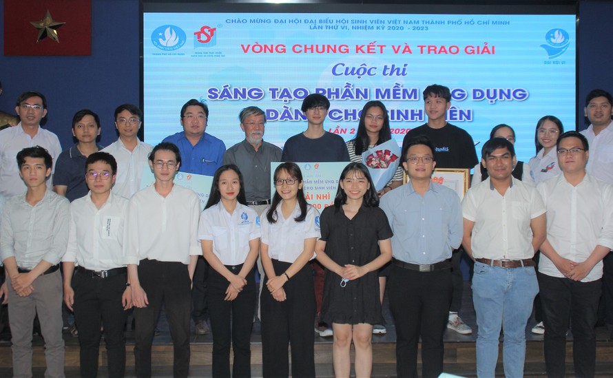 Trao giải cuộc thi Sáng tạo phần mềm dành cho sinh viên năm 2020