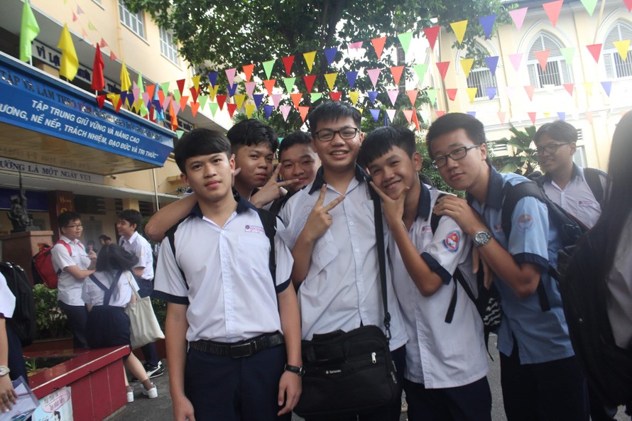 Thí sinh dự thi kỳ thi lớp 10 tại TPHCM năm học 2019- 2020
