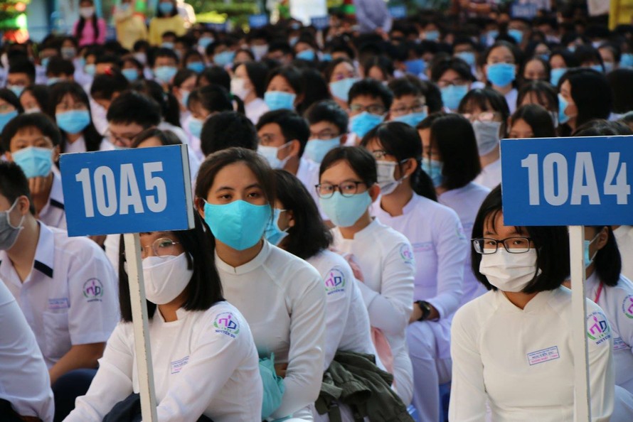 Học sinh TPHCM đi học trở lại sau Tết phải khai báo y tế khi 
