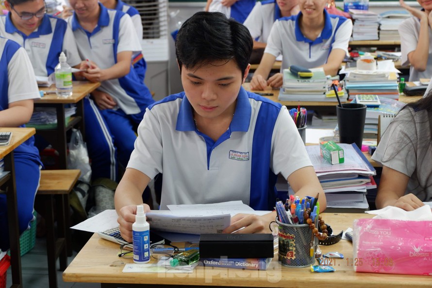 Nguyễn Quốc Thắng là một trong hai thí sinh ở TPHCM dành được điểm 10 môn Toán. 
