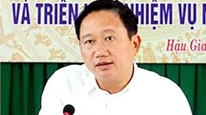 Bị can Trịnh Xuân Thanh.