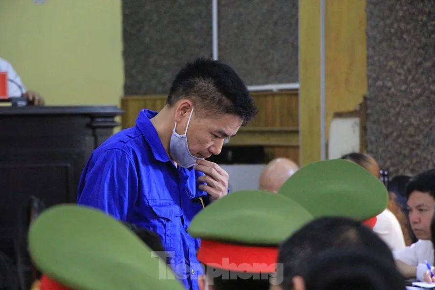 Bị cáo Trần Xuân Yến tại tòa.