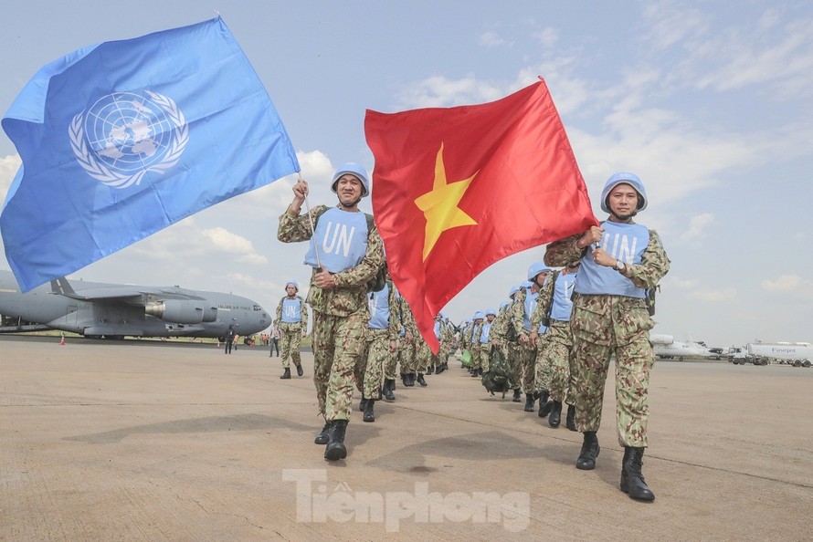 Bệnh viện dã chiến cấp 2 số 1 (BVDC 2.1) đặt chân đến Nam Sudan, tháng 10/2018