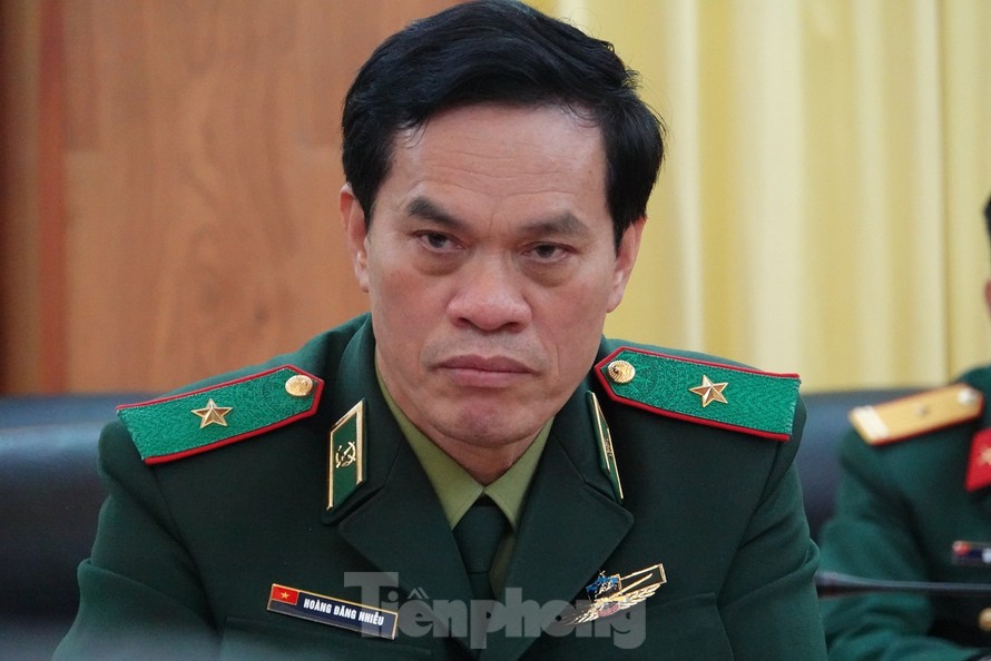 Thiếu tướng Hoàng Đăng Nhiễu, Phó Tư lệnh Bộ đội Biên phòng. Ảnh: Nguyễn Minh