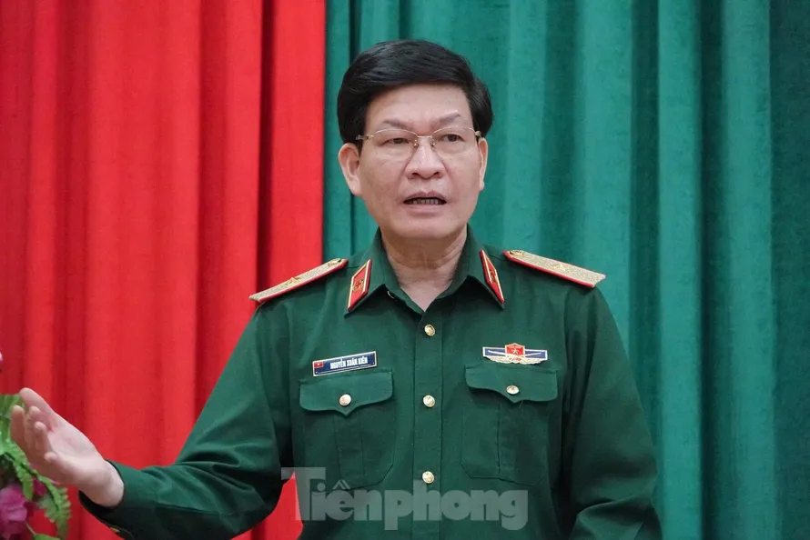Thiếu tướng Nguyễn Xuân Kiên, Cục trưởng Cục Quân y. Ảnh: Nguyễn Minh