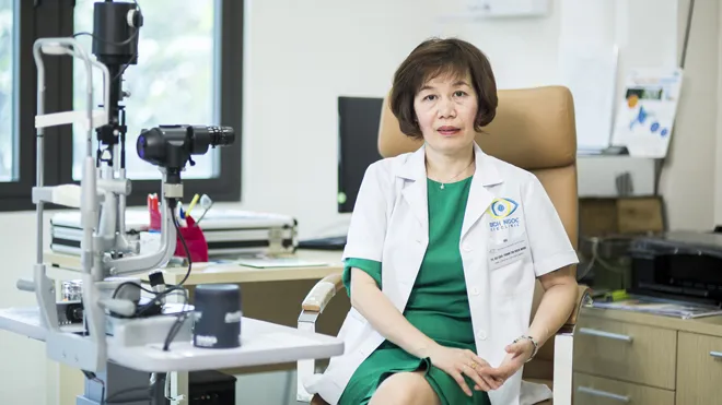 TS. BSCK II. Trịnh Thị Bích Ngọc – Nguyên Phó Giám đốc Bệnh Viện Mắt Hà Nội