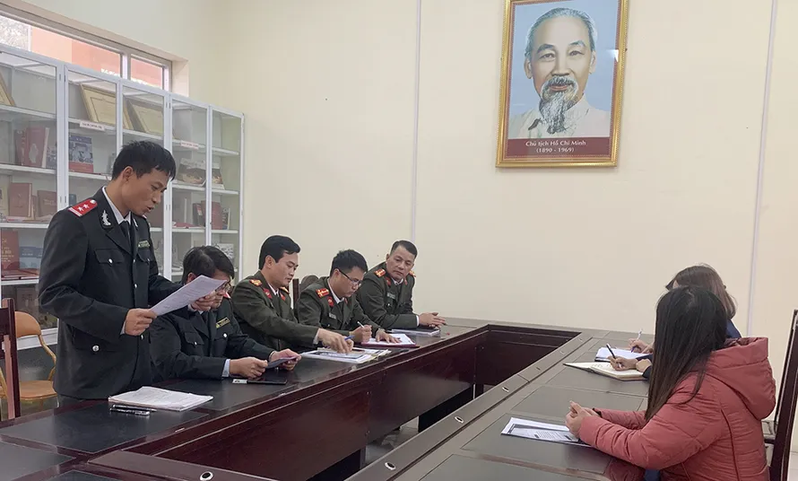 Cơ quan chức năng làm việc với người đưa tin sai sự thật.