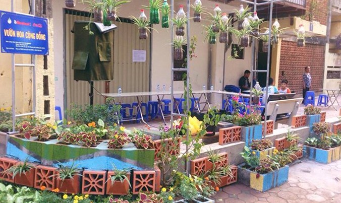 Nghiên cứu thực hiện công trình biến bãi rác thành vườn hoa