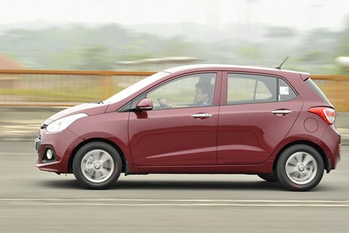 Hyundai Grand i10 là một trong các dòng xe nhập từ Ấn Độ vào Việt Nam.