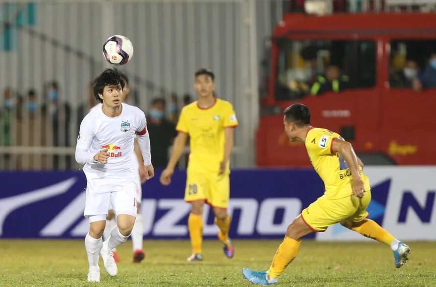 HAGL cho Công Phượng và các đồng đội nghỉ Tết sớm chờ V-League trở lại (ảnh Anh Tú)