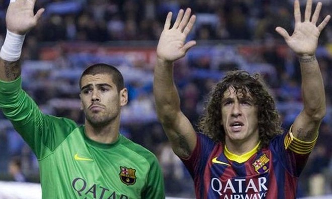 Barcelona buộc phải thuyết phục Valdes và Puyol ở lại thêm 1 năm.