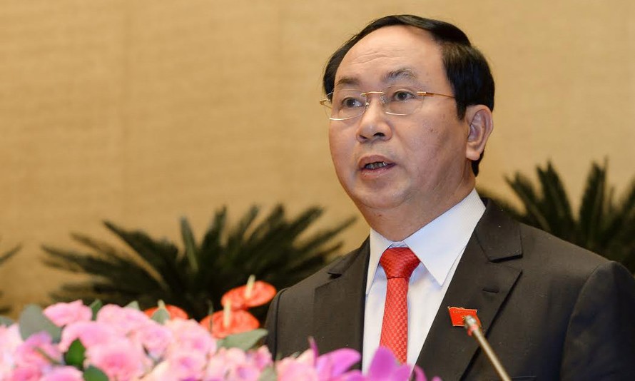 Chủ tịch nước Trần Đại Quang. Ảnh: Như Ý